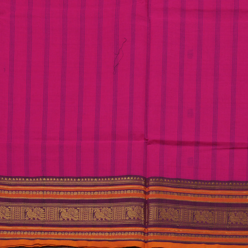 Hayagrivas Pink Pure Chettinad Cotton Saree KSBE6H12-3