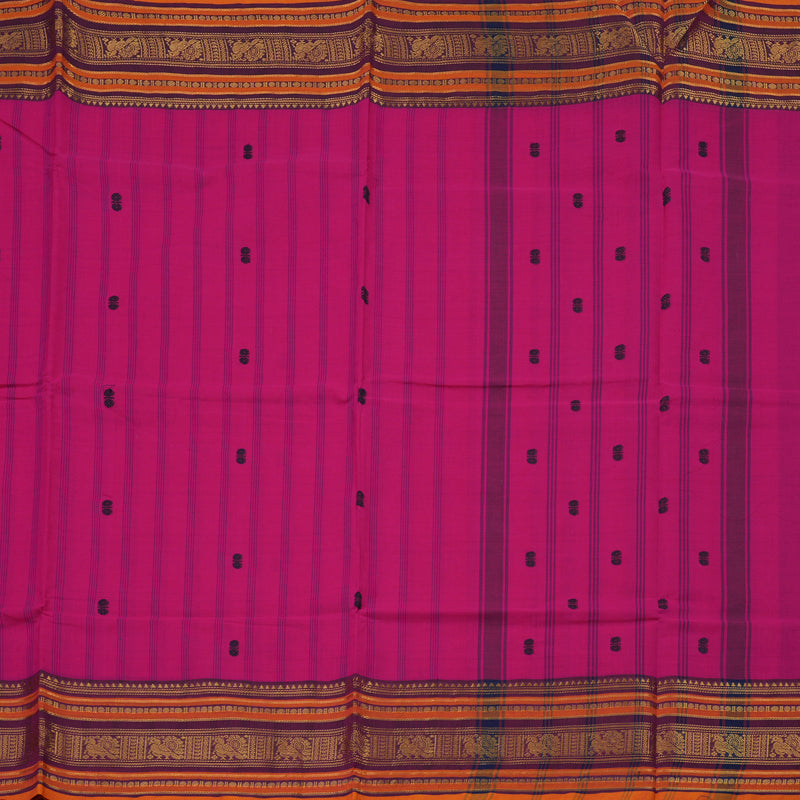 Hayagrivas Pink Pure Chettinad Cotton Saree KSBE6H12-3