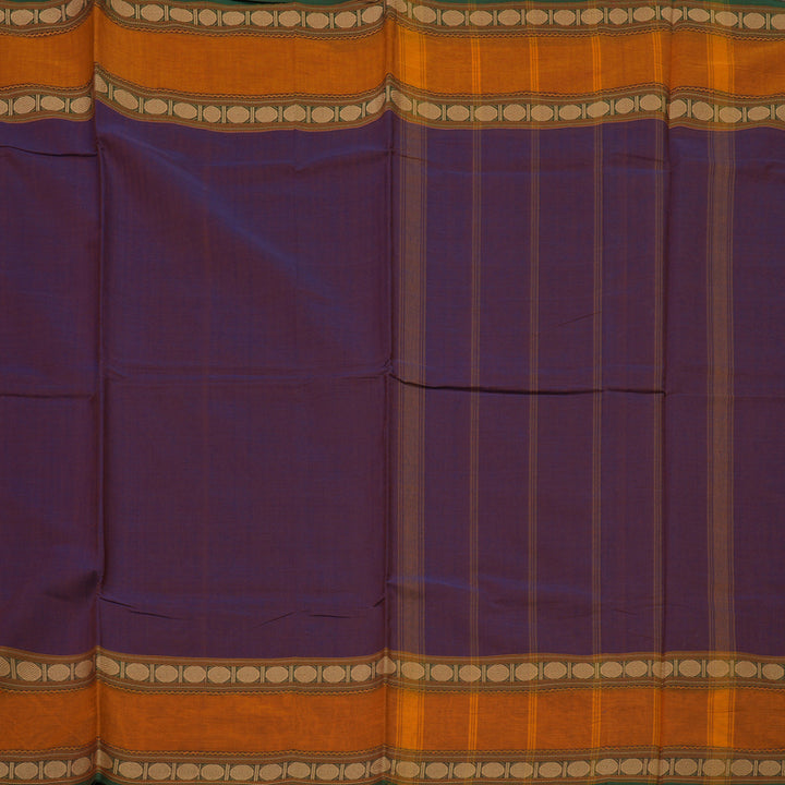 Hayagrivas Purple Pure Chettinad Cotton Saree KSBE6H14-3