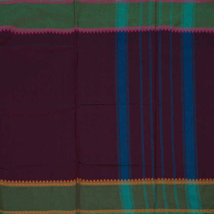 Hayagrivas Wine Pure Chettinad Cotton Saree KSBE6H15-3