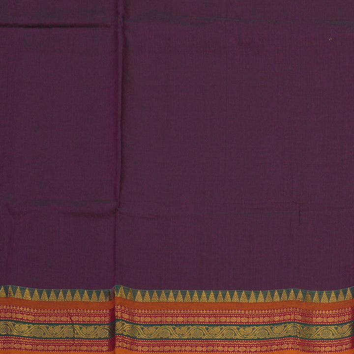 Hayagrivas Violet Pure Chettinad Cotton Saree KSBE6H18-1