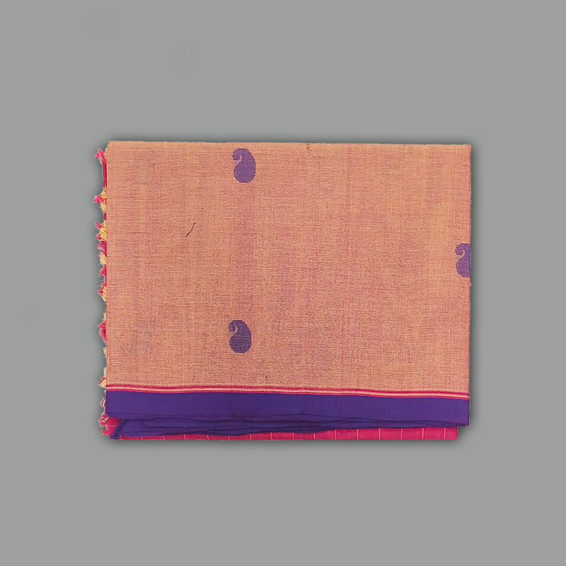 Hayagrivas Pink Pure Cotton Saree KSBE7H16-3
