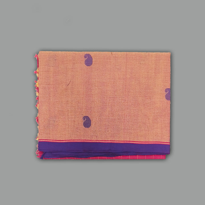 Hayagrivas Pink Pure Cotton Saree KSBE7H16-3
