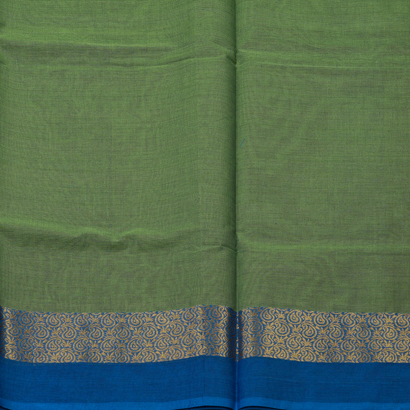 Hayagrivas Light Green Pure Chettinad Cotton Saree KSBE7H3-1