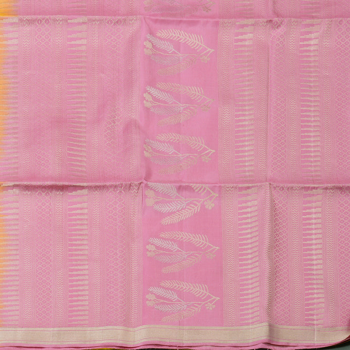 Hayagrivas Yellow Handloom Soft Silk Saree KSBE84A2-1