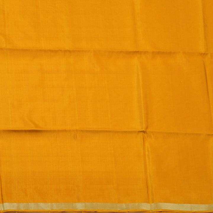 Hayagrivas Turmeric Yellow Handloom Soft Silk Saree KSBE84A22-1
