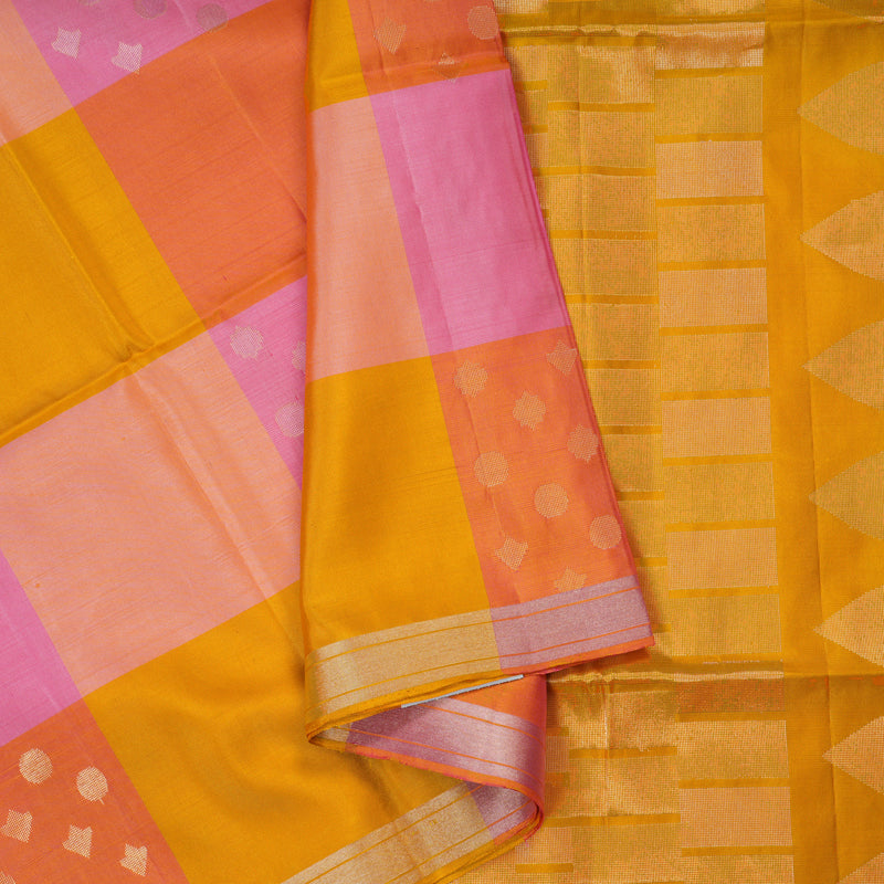 Hayagrivas Multicolour Handloom Soft Silk Saree KSBE84A3-2