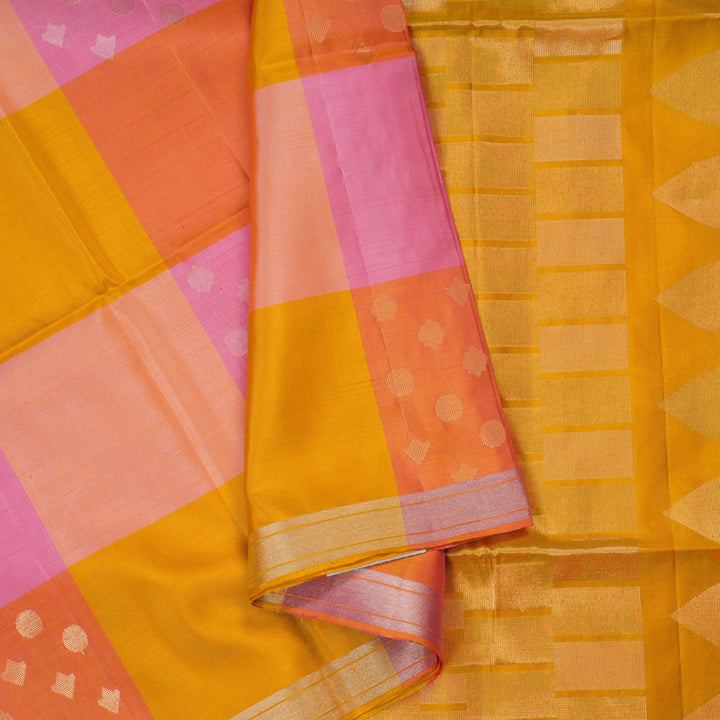 Hayagrivas Multicolour Handloom Soft Silk Saree KSBE84A3-2