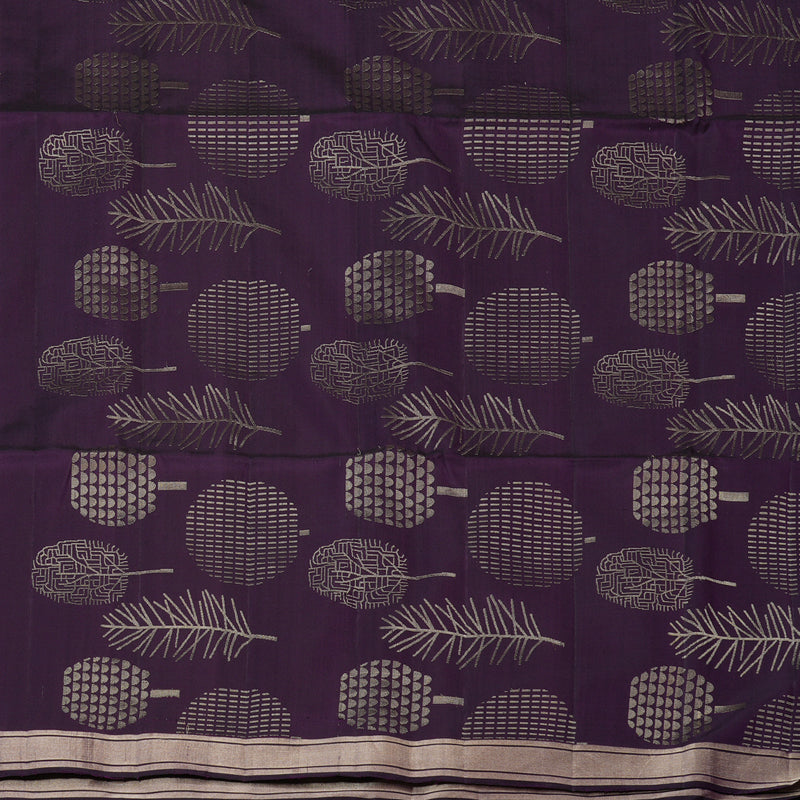 Hayagrivas Violet Handloom Soft Silk Saree KSBE84A5-1