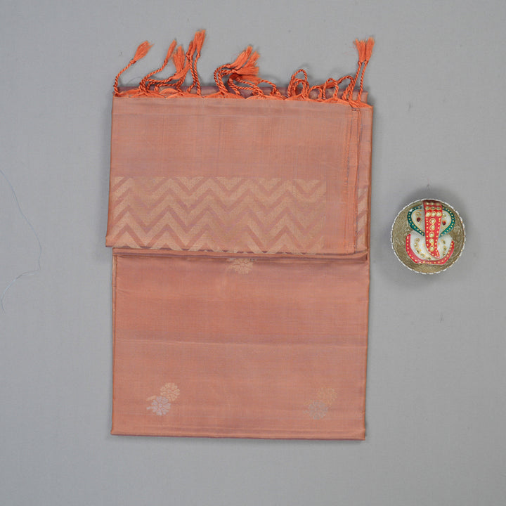 Hayagrivas Copper Handloom Soft Silk Saree KSBE85A11-1