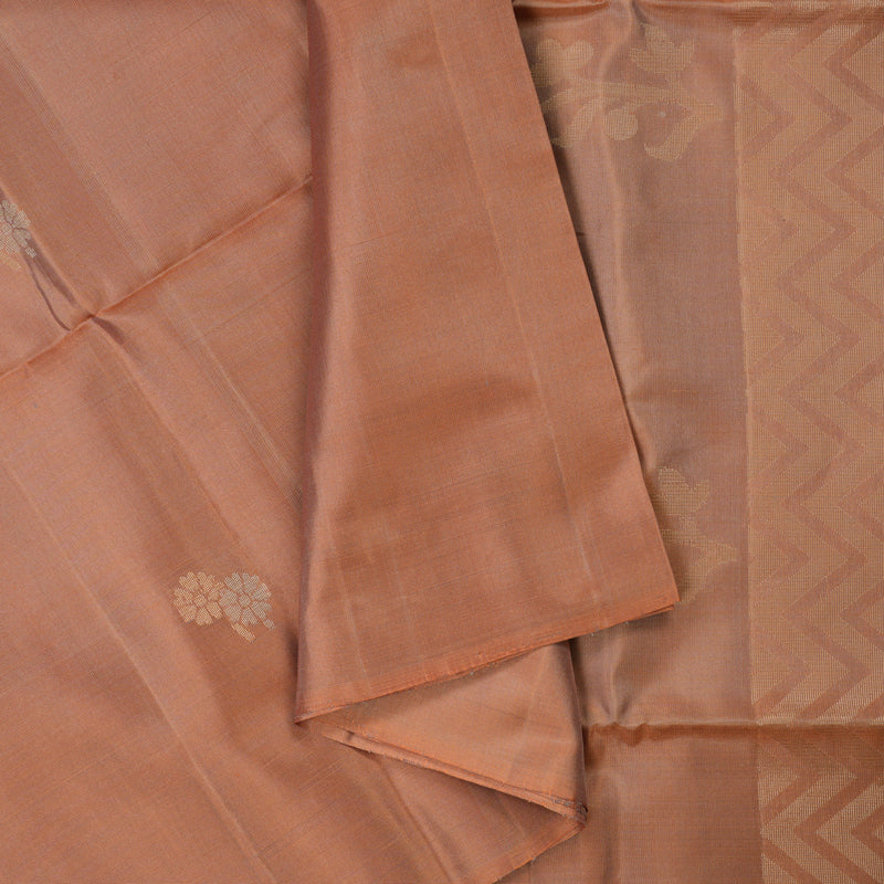 Hayagrivas Copper Handloom Soft Silk Saree KSBE85A11-1