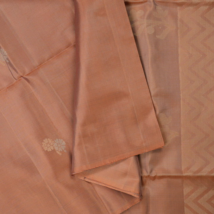 Hayagrivas Copper Handloom Soft Silk Saree KSBE85A11-1