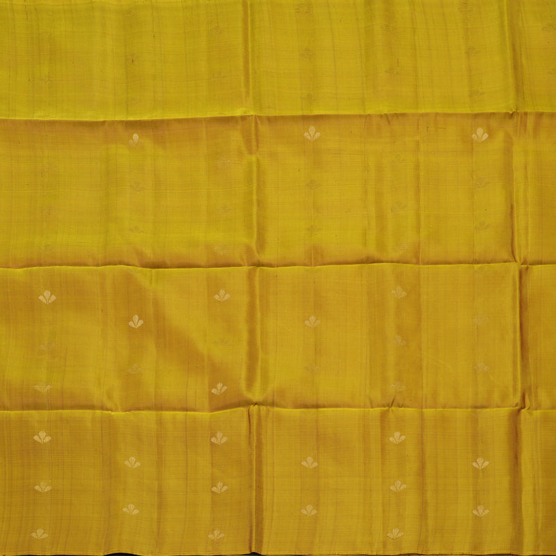 Hayagrivas Sampanga Yellow Handloom Soft Silk Saree KSBE85A17-1