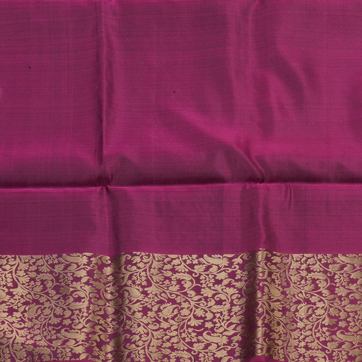 Hayagrivas Teal Handloom Soft Silk Saree KSBE85A46-1