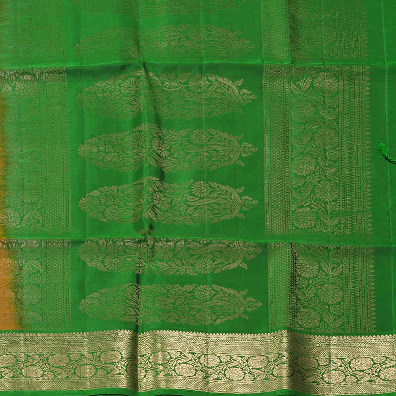 Hayagrivas Honey Mustard Handloom Soft Silk Saree KSBE85A48-1
