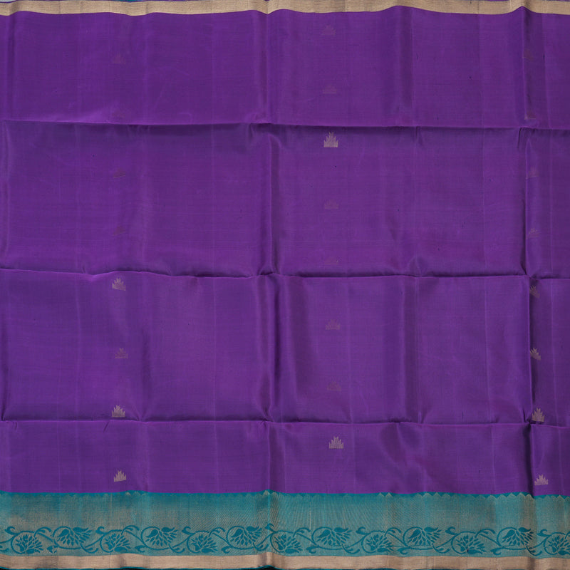 Hayagrivas Purple Handloom Soft Silk Saree KSBE85A50-1