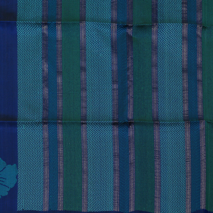 Hayagrivas Royal Blue Handloom Soft Silk Saree KSBE87A11-2