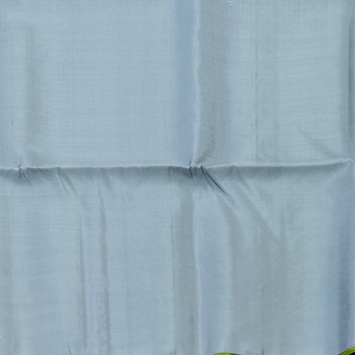 Hayagrivas Fluorescent Green Handloom Soft Silk Saree KSBE87A7-3