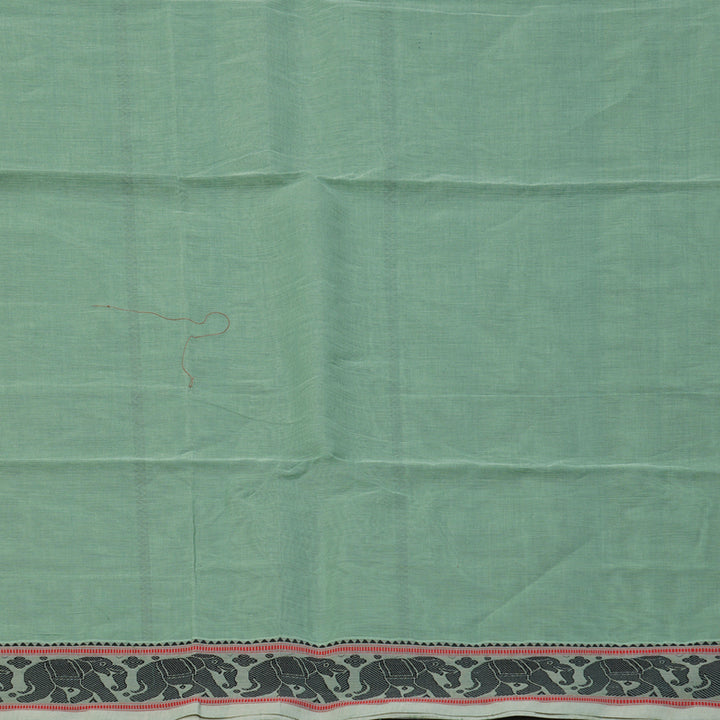 Hayagrivas Pastel Green Handloom Cotton Saree KSBE90A2-2