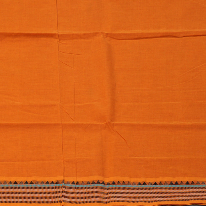 Hayagrivas Orange Handloom Cotton Saree KSBE90A5-5