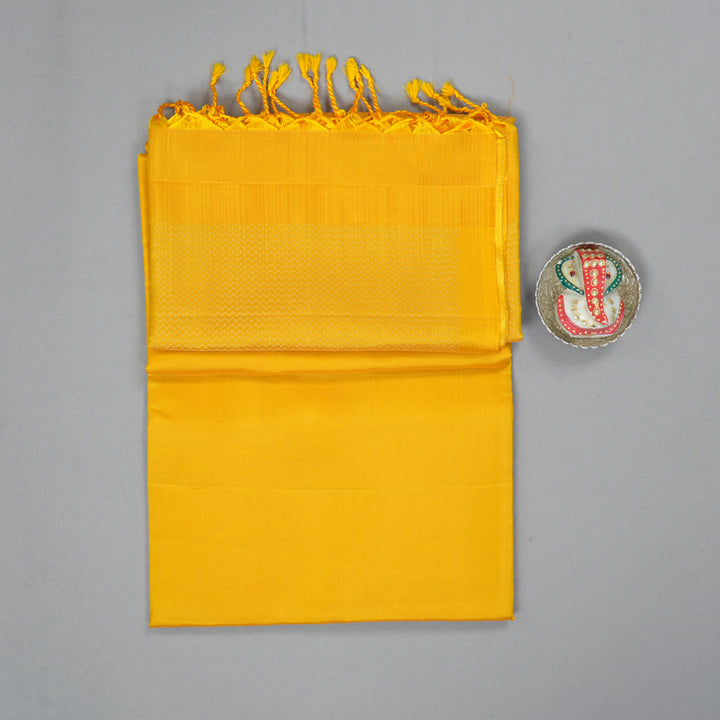 Hayagrivas Yellow Handloom Soft Silk Saree KSBE91A1-1