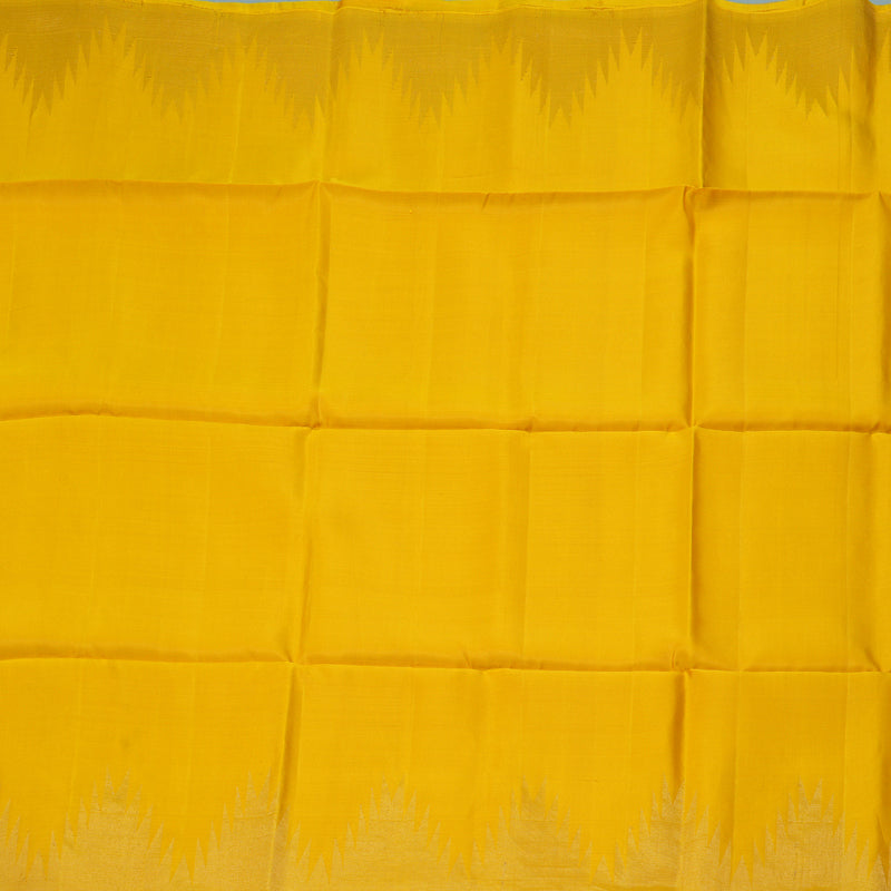 Hayagrivas Yellow Handloom Soft Silk Saree KSBE91A1-1