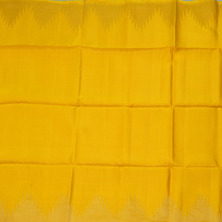Hayagrivas Yellow Handloom Soft Silk Saree KSBE91A1-1