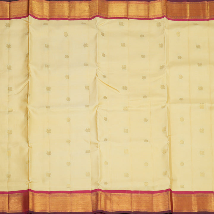 Hayagrivas Handloom Sandal Ten Yards Silk Saree KSBE96A11-1