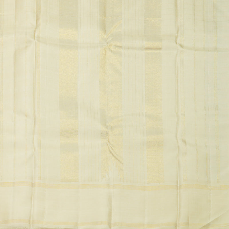Hayagrivas Handloom Red &amp; Black Checks Kanjivaram Silk Saree with Half-White Border KSBF708G2-2