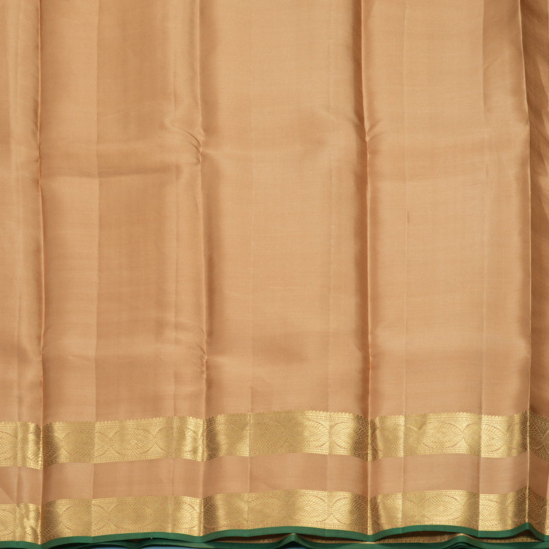 Hayagrivas Handloom Creamy Peach Kanjivaram Silk Saree KSBF709G7-4