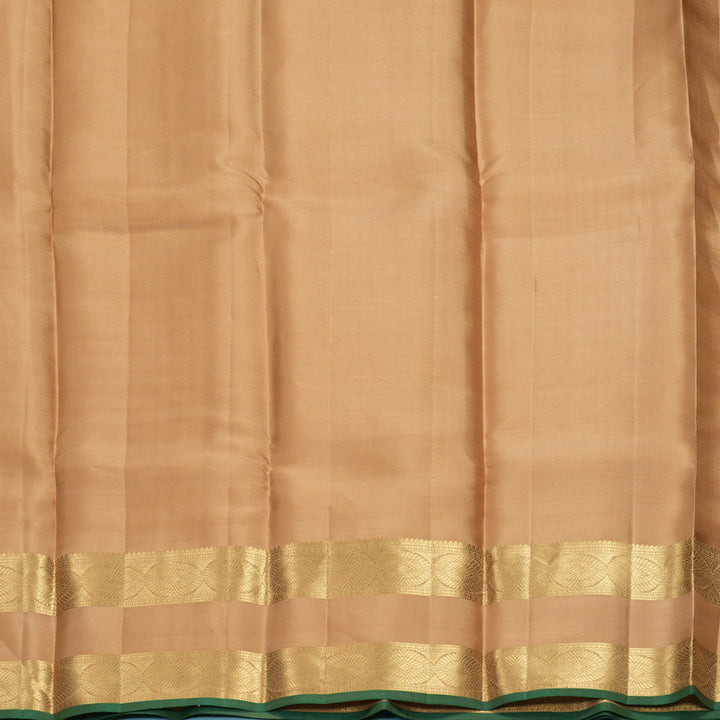 Hayagrivas Handloom Creamy Peach Kanjivaram Silk Saree KSBF709G7-4