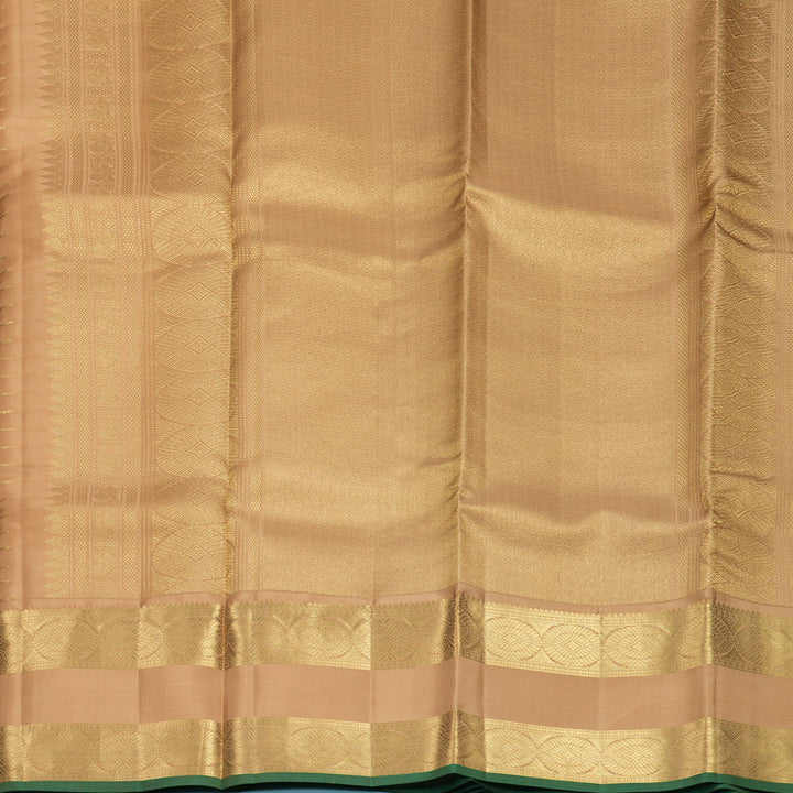 Hayagrivas Handloom Creamy Peach Kanjivaram Silk Saree KSBF709G7-4