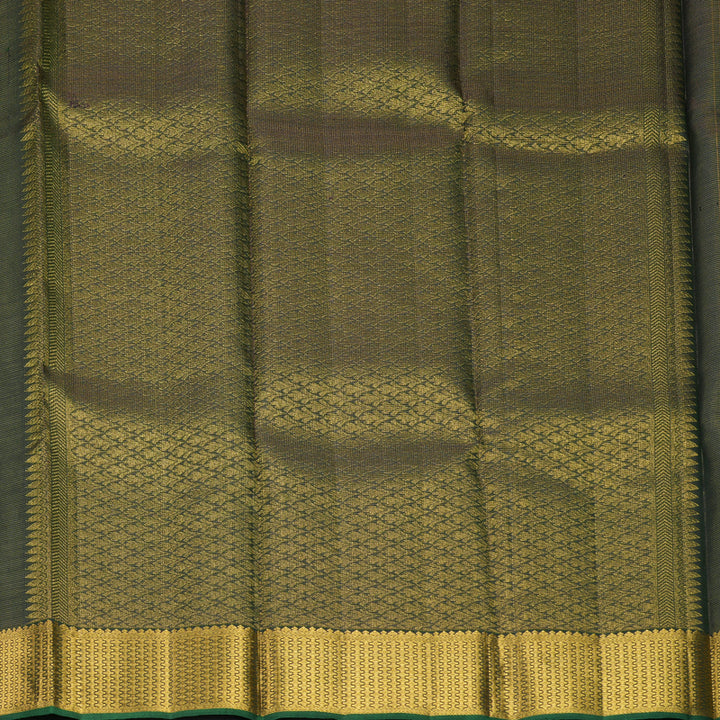 Hayagrivas Handloom Karum Pachai Kanjivaram Silk Saree KSBF853H1-1