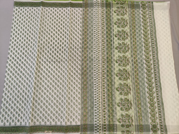 Hayagrivas Half-White Kota Cotton Saree KBF323E2-7