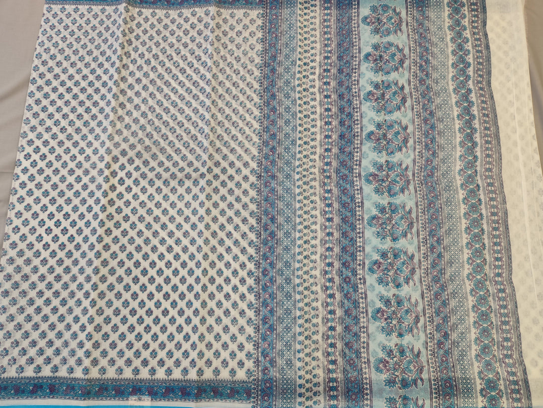 Hayagrivas White Kota Cotton Saree KBF323E2-18