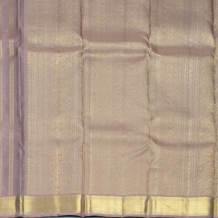Hayagrivas Handloom Lilac Kanjivaram Silk Saree SSBFL396J1-1-BF396-SBS