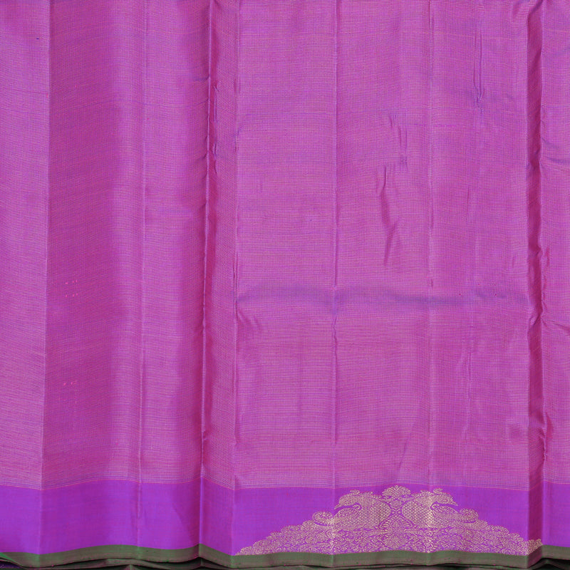Hayagrivas Handloom Purple Ten Yards Silk Saree SSBFL400J1-1-BF400-SBS
