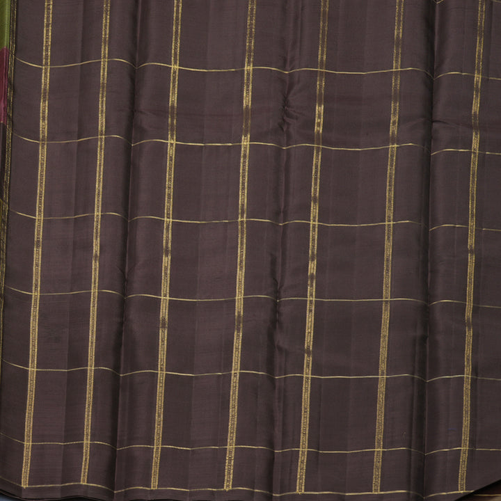 Hayagrivas Handloom Multicolour Checks Kanjivaram Silk Saree SSBFL403J1-1-BF403-SBS