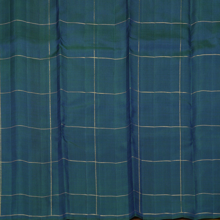 Hayagrivas Handloom Multicolour Checks Kanjivaram Silk Saree SSBFL415J1-1-BF415-SBS