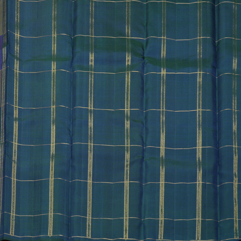 Hayagrivas Handloom Multicolour Checks Kanjivaram Silk Saree SSBFL415J1-1-BF415-SBS