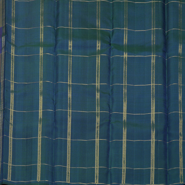Hayagrivas Handloom Multicolour Checks Kanjivaram Silk Saree SSBFL415J1-1-BF415-SBS