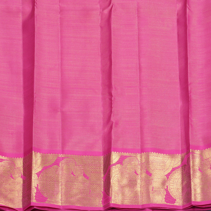 Hayagrivas Handloom Rani Pink Kanjivaram Silk Saree SSCBF410J1-1-BF410-SBS