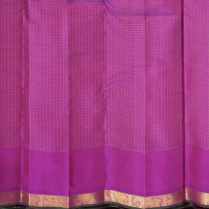 Hayagrivas Handloom Purple Kanjivaram Silk Saree SSBFL411J1-1-BF411-SBS