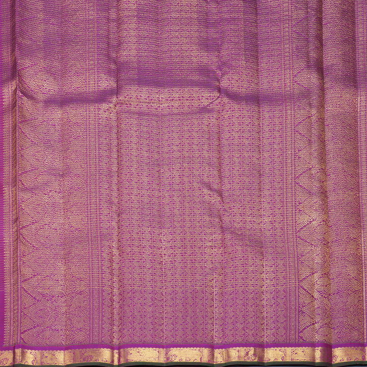 Hayagrivas Handloom Purple Kanjivaram Silk Saree SSBFL411J1-1-BF411-SBS