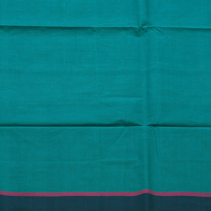 Hayagrivas Teal Handloom Kanchi Cotton Saree SSCBF103F11-1