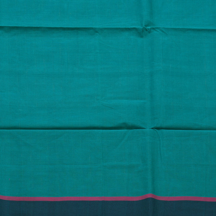 Hayagrivas Teal Handloom Kanchi Cotton Saree SSCBF103F11-1