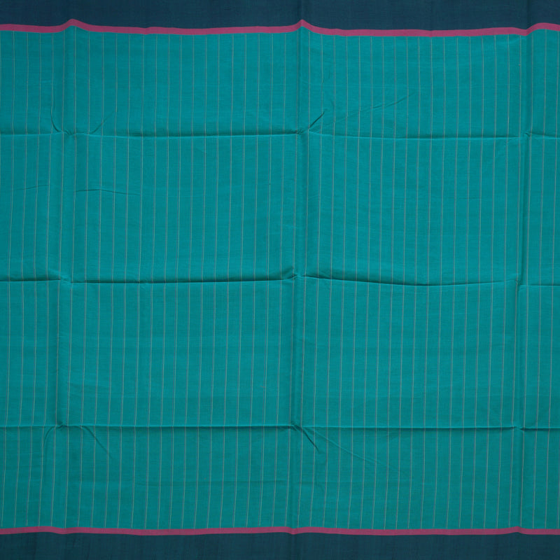 Hayagrivas Teal Handloom Kanchi Cotton Saree SSCBF103F11-1