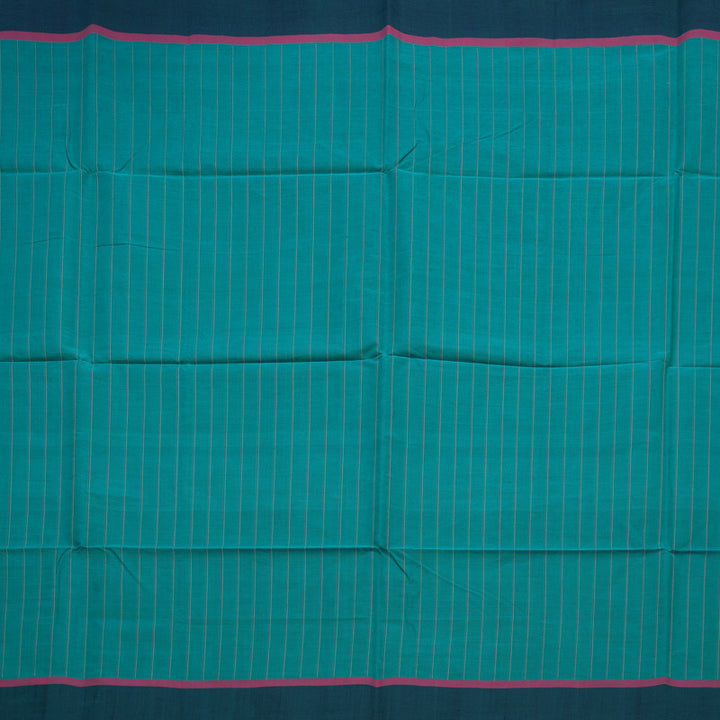 Hayagrivas Teal Handloom Kanchi Cotton Saree SSCBF103F11-1