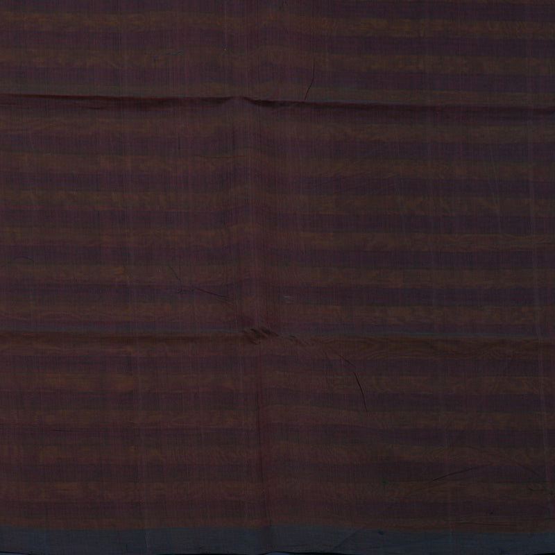 Hayagrivas Multicolour Stripes Handloom Kanchi Cotton Saree SSCBF104F14-1