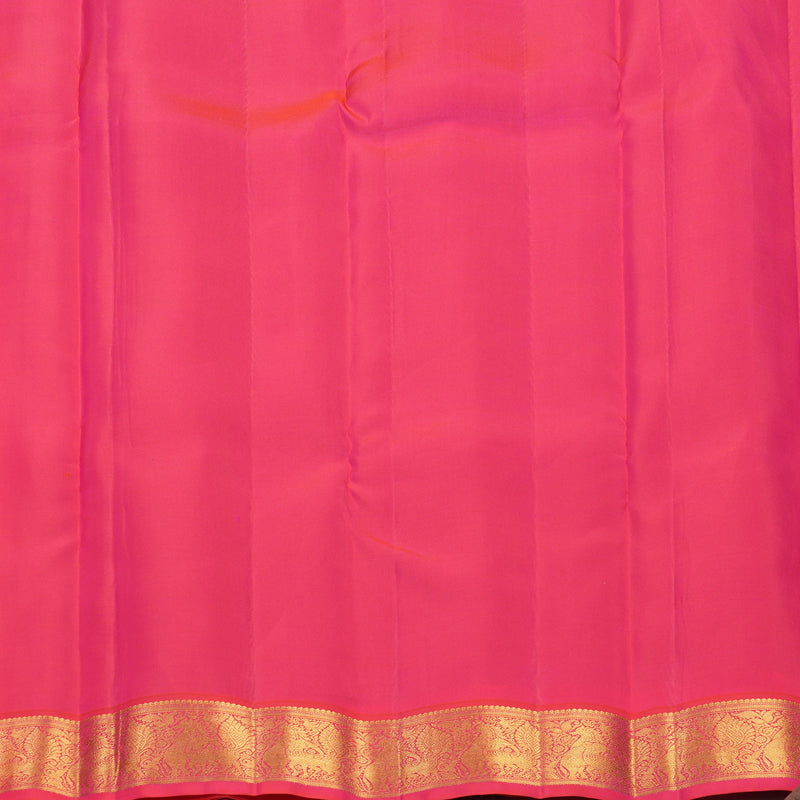 Hayagrivas Handloom Mayilkazhuthu Kanjivaram Silk Saree with Pink Border SSCBF105G11-17